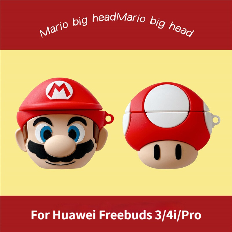 Cartoon Case for Huawei Freebuds 3 Pro Earphone Sleeves Freebuds Pro Protection Bluetooth Earbuds Case for Huawei Freebuds 4i Soft Silicone Pro
